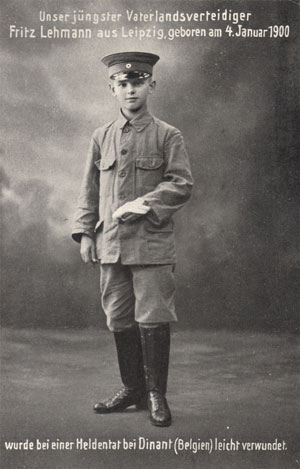 Fritz Lehmann in his Pfadfinder uniform