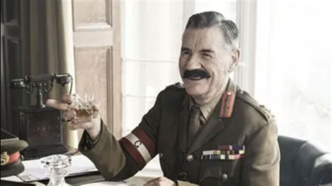 Michael Palin as 'General Mitford'