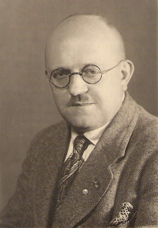 Arno Bierast in later life (probably during the 1930s).