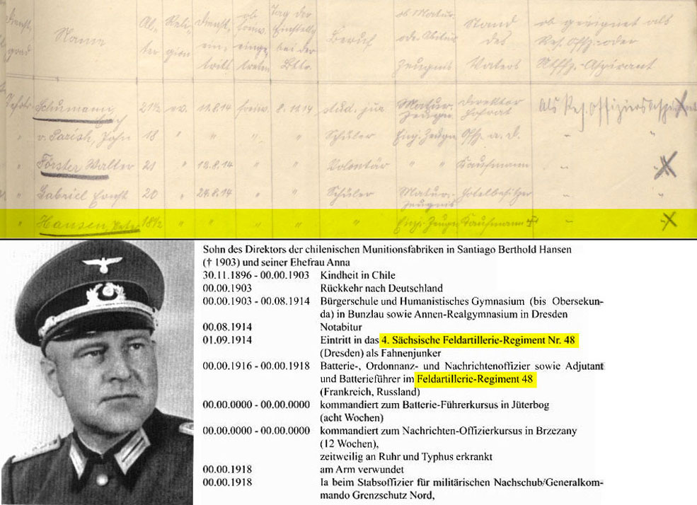 Gefreiter Peter Hansen, future SS General