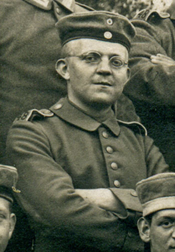 Arno at Schloss Belval in June 1915