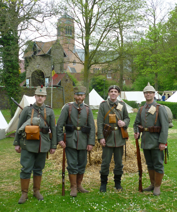 Korps-Ferna XIII, bRIR 20, RFAR 54 and RIR 120 at Zonnebeke